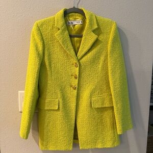 Zara Lime Green Jacket